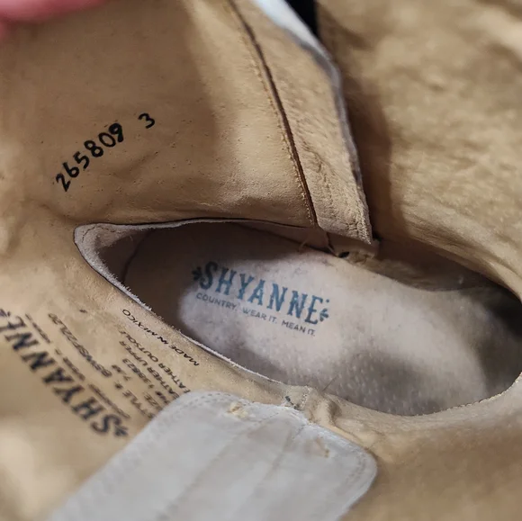 🤩EUC Shyanne Floral Embroidered Zip Side Western Cowgirl Ankle Booties, Cream - Picture 16 of 16